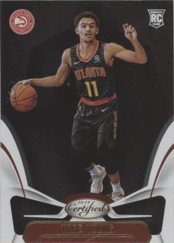 Trae Young RC Auto Cornerstones トレイ・ヤング 2018-19 Cornerstones Trae Young Crystal Rookie Quad Patch Auto RC