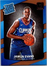 JAWUN EVANS 2017-18 Donruss RC #162 ($0.75 MAX SHIPPING)1655
