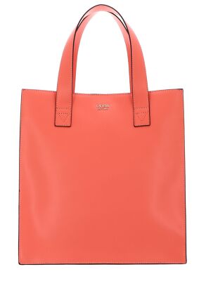 GUESS Jovie Society Satchel Schultertasche Tasche Orange koralle Neu