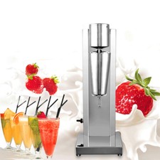 180W Commercial Milkshake Mixer Milk Shake Machine Milkshake Maker Stainless