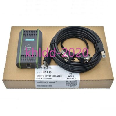 1PC 6ES7972-0CB20-0XA0 USB-MPI PPI Programming Cable For Siemens S7-200 300 New