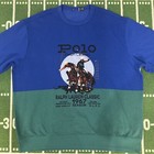 Ralph Lauren Polo Big & Tall Player Classic 1967 Equestrian Match Sweatshirt 3XB