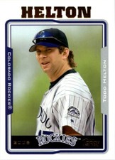 2005  Topps #385 Todd Helton Colorado Rockies *+*
