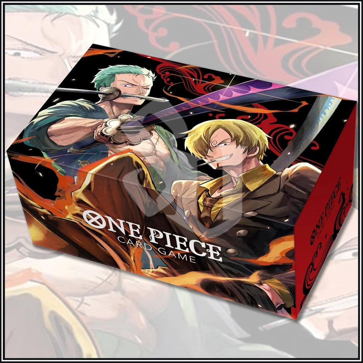 ONE PIECE CARD GAME: ZORO AND SANJI STORAGE DECK BOX OFFICIAL