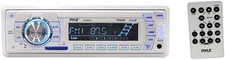 New Pyle PLMR18 200Watt Marine Boat AM FM Player Radio Reciver SD USB Aux Remote