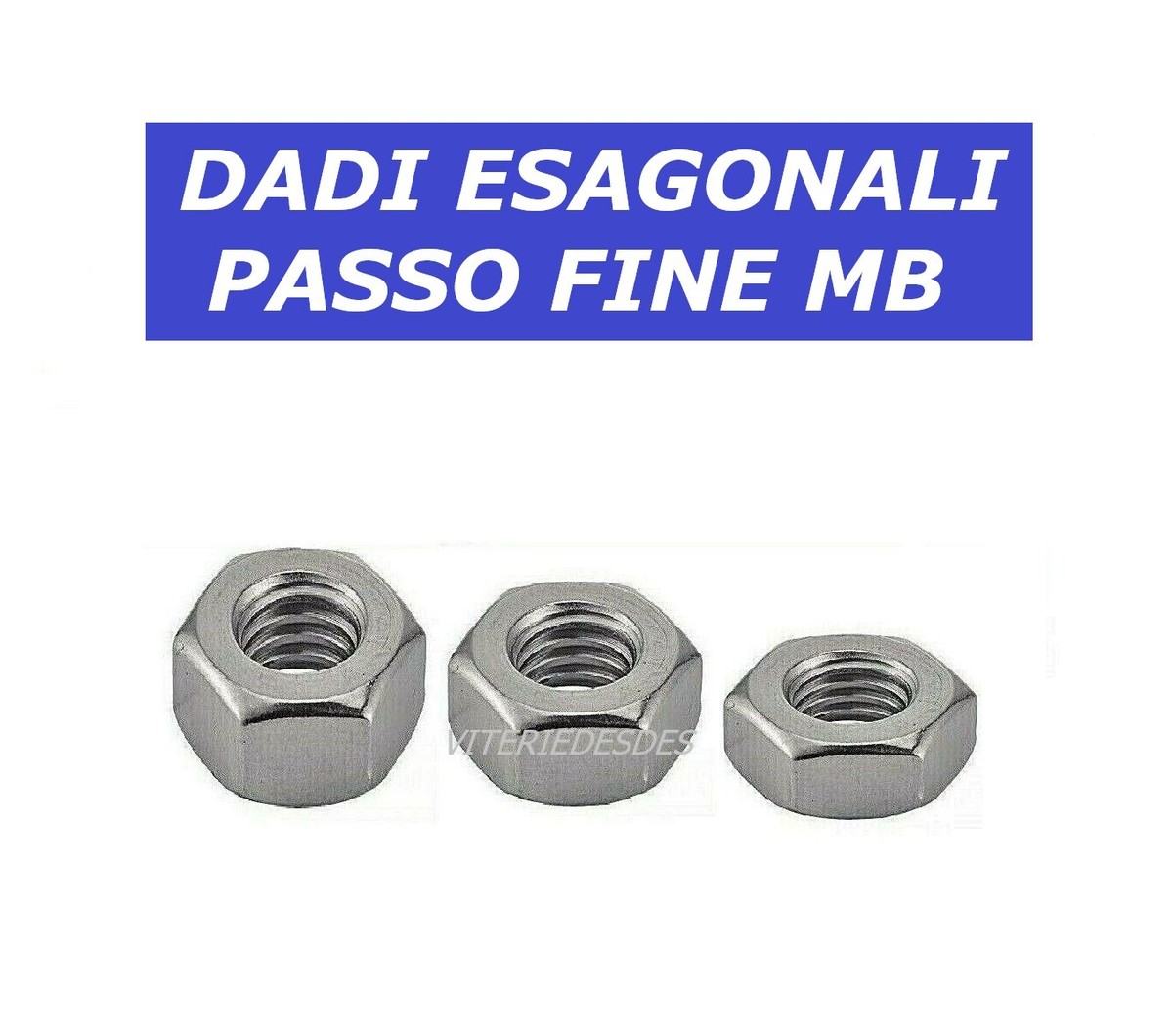 Dado a gabbia in Acciaio Zincato RS PRO, 16.5mm, filettatura M8