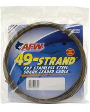 AFW 7x7 49 Strand Stainless Cable Leader