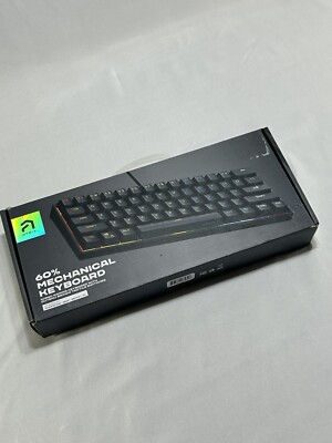 K136 GameStop Atrix 60% Mechanical Gaming Keyboard-Wired-Good Used Condition