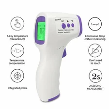 Medical NON-CONTACT Body Forehead IR Infrared Laser Digital Thermometer