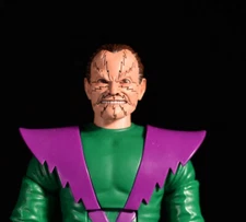 Marvel Legends Molecule Man painted custom head