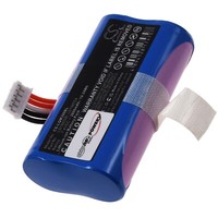 Akku Kompatibel Mit Newland Typ LD18650D 7,4V 2600Mah/19Wh Li-Ion Blau