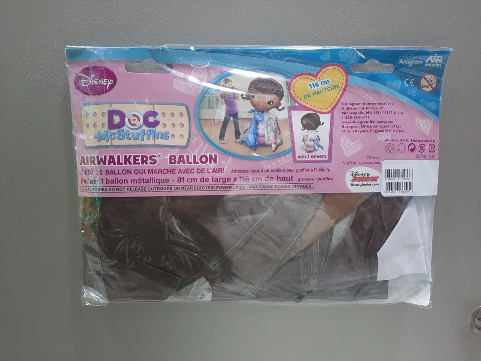 Disney Doc McStuffins Children 46 inch Airwalker Balloon Party,birthdays - Image 4 of 4
