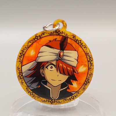 Mystras Leoxses Magi: The Labyrinth of Magic Metal Charm Anime Japan zz506