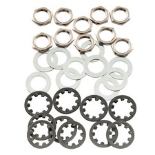 Musiclily Pro 10 Sets 3/8 Hex Nut Flat Washer...