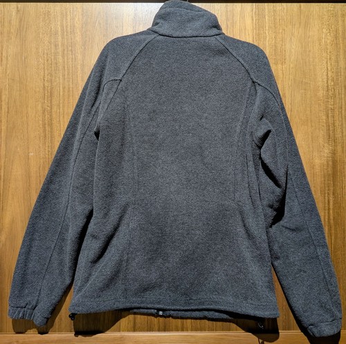 Columbia Jacket Womens Medium Gray Full Zip Fleece Sweater Outdoor Ladies - Picture 2 of 6