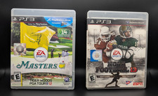 Playstation 3 Games (PS3) - NCAA Football 2013 + Tiger Woods PGA Tour 12 Masters
