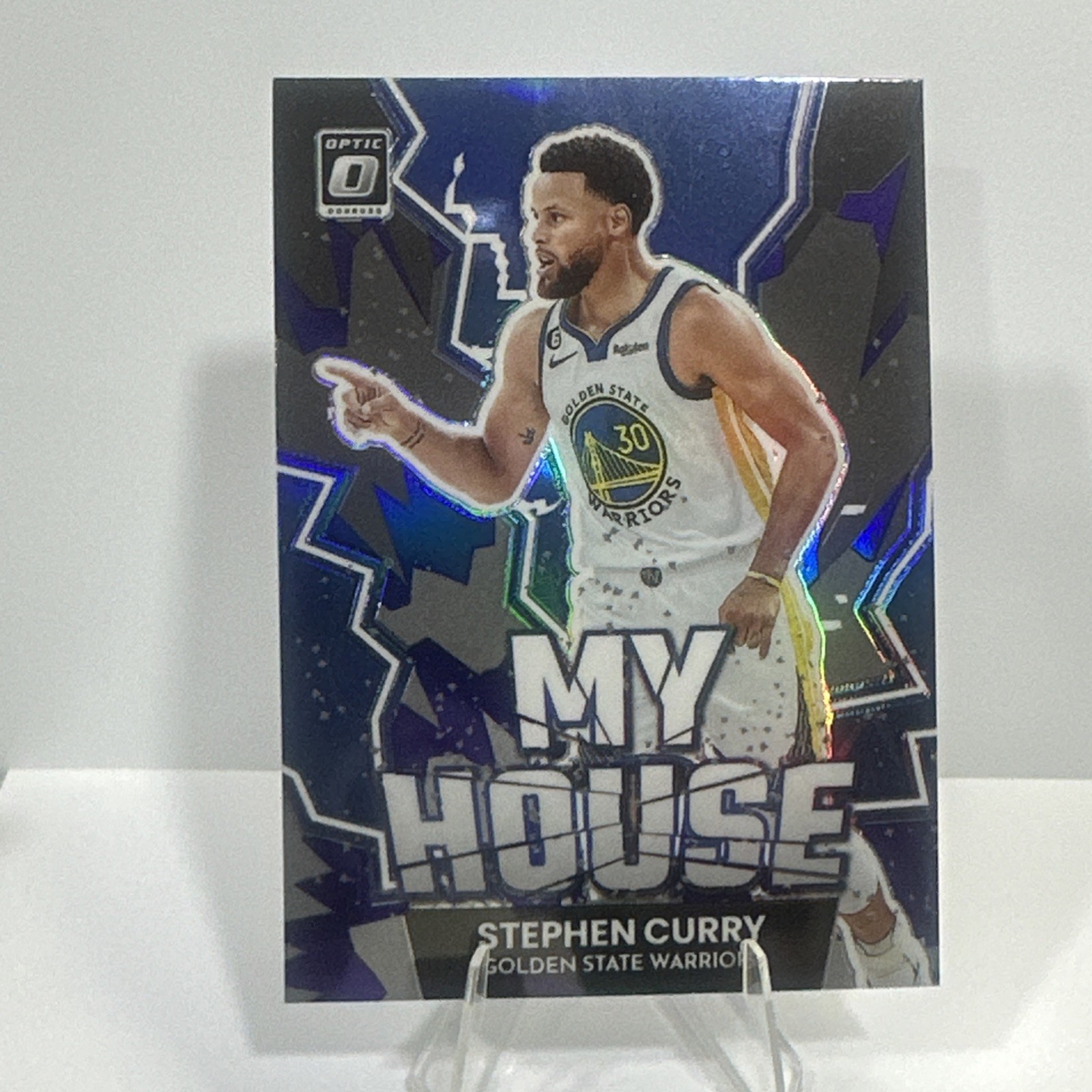 2022-23 Panini Donruss Optic My House Silver Prizm Stephen Curry #10 Warriors