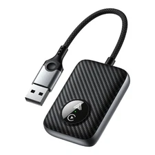 2-in-1 Wireless Carplay Adapter, Dongle for Car, Android Auto, for Ca9820