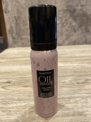 Matrix oil wonders volume rose plumping mousse  2.3 oz