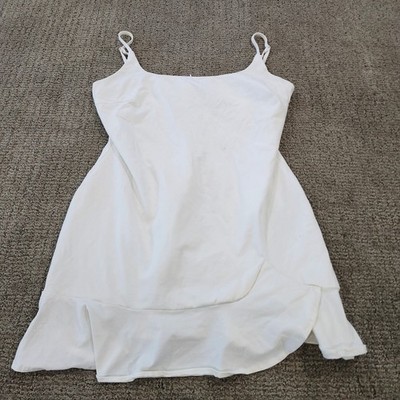 Princess Polly White Spaghetti Strap Dress Size US 12