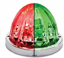 TLED-WTRG Dual Revolution Red/Green Watermelon LED with Tower Bulb and Lock Ring