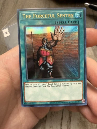 YuGiOh! The Forceful Sentry SRL-EN045 Ultra Rare 25th Anniversary Unlimited Mint