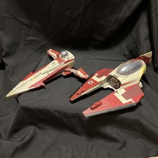 Star Wars Clone Wars Obi Wan Kenobi Jedi Starfighter Delta R2-D2 Hasbro 2008