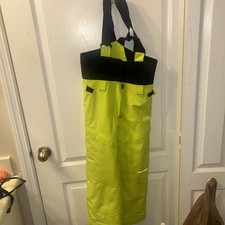 Obermeyer Youth Size 7 Black/neon Winter Ski Snowboard Bib Pants
