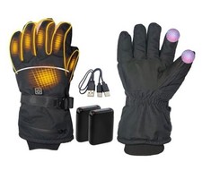 5V 5000mAh Rechargeable Heated Gloves for Men Women Electric Heating Large