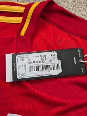 ADIDAS SPAIN Lamine Yamal Home Jersey IP9331 Size Medium | eBay