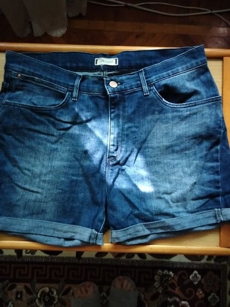 Women Denim Shorts Navy 40
