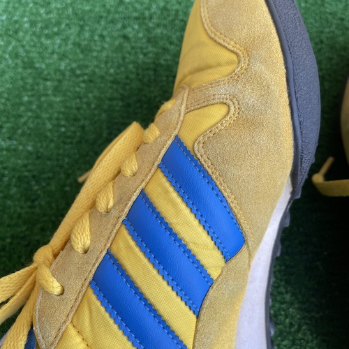 Rare 2009 Adidas Marathon 80,s Leeds United Yellow & Blue Colour Way Size UK 7 - Picture 8 of 22