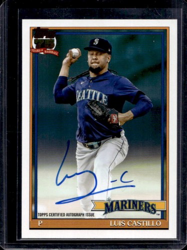 2026 Topps Series 1 Luis Castillo Red Foil (RAW)
