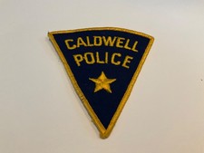 Vintage Triangle Caldwell Police State Idaho ID