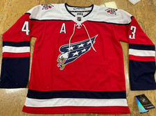 Men's Tom Wilson #43 Red Washington Capitals Screaming Eagle 2026 Stitched Sizes