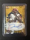 2024 TOPPS FINEST JAYDEN DANIELS ROOKIE GOLD GEOMETRIC ON CARD AUTO #29/50