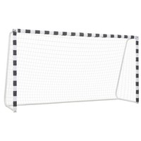 FußBalltor 300X160X90Cm Metall FußBallnetz Fussballtor FußBall Netz Tor Vidaxl