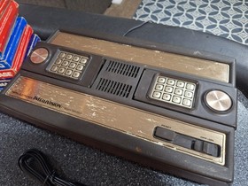 Mattel Intellivision Console Bundle With Games 100% TESTED WORKING Good Shape!