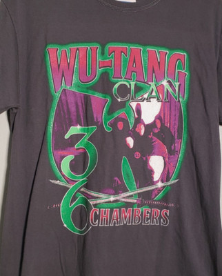Hot Topic Wu Tang Clan 36 Chambers T Shirt - Size XL