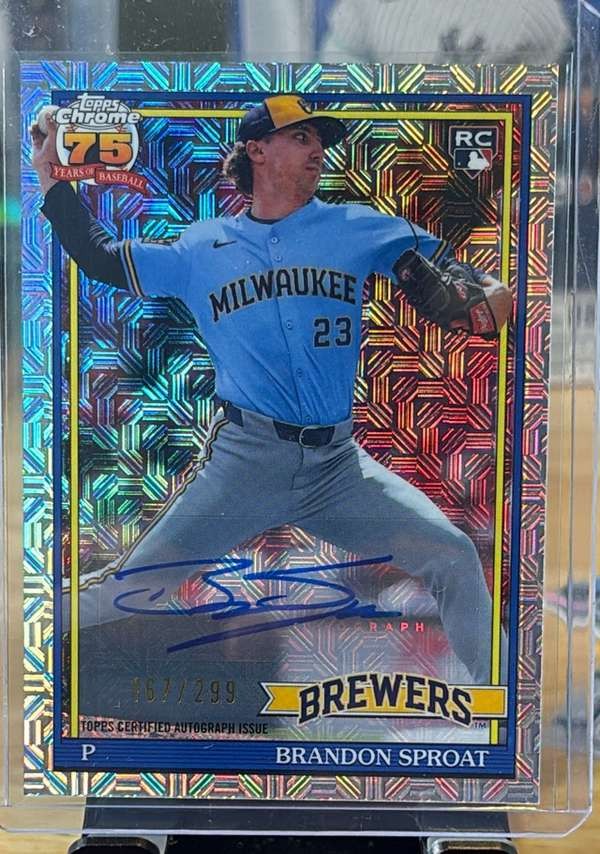 2026 Topps - 1991 Topps Baseball 35th Ann Chrome #91C2-16 Brandon Sproat /299