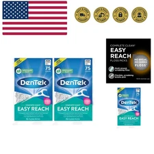 Complete Clean Easy  Floss Picks, Advanced Fluoride Coating, Mouthwash Blast ...