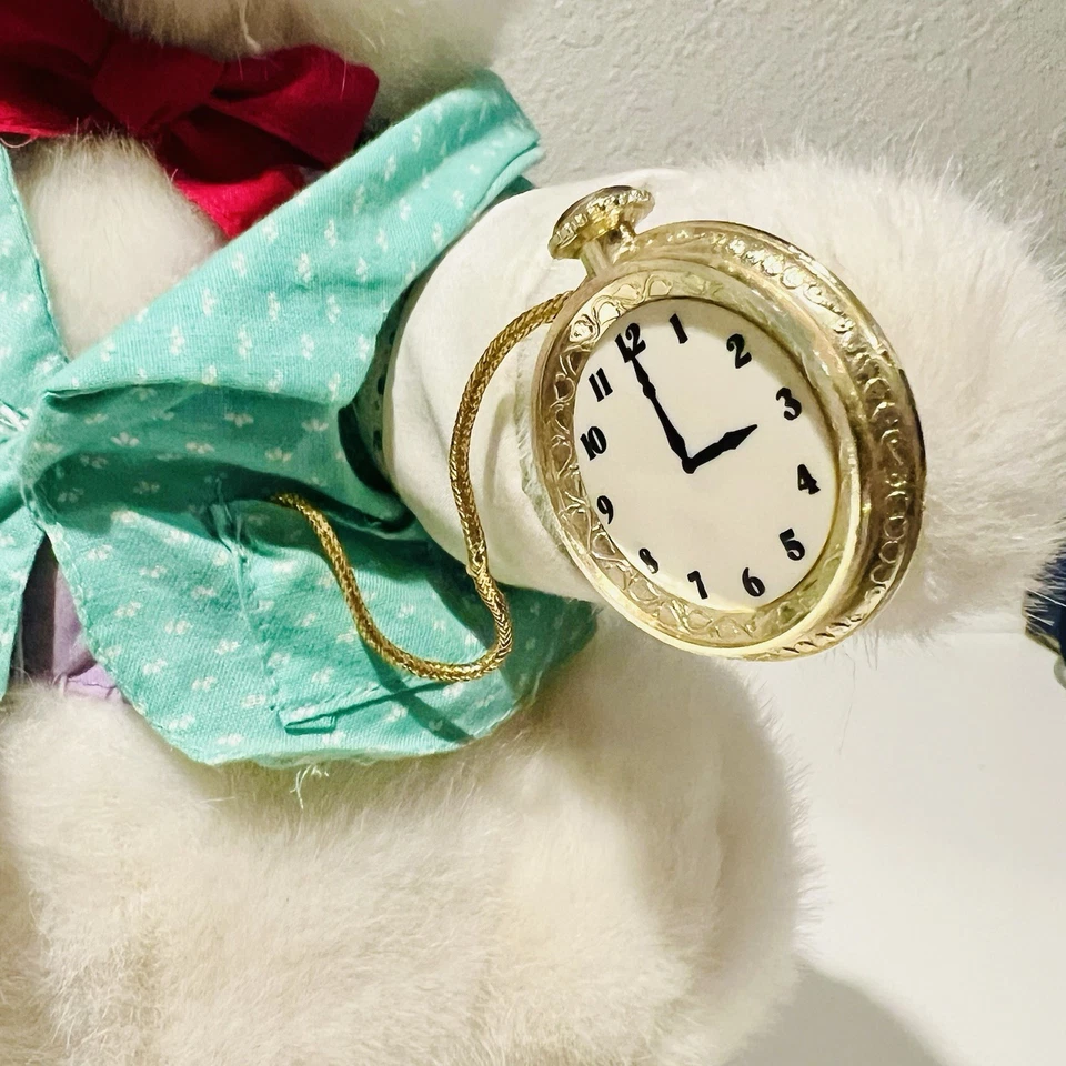 Vintage 1991 The White Rabbit Alice in Wonderland TARGET Plush 16" With Tag - Image 3 of 4