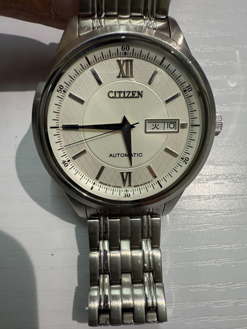 Citizen Mens Automatic Mechanical Watch with Self-Winding Movement