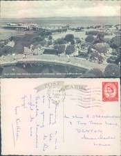Old Pier and Prince Consort Gardens Weston super Mare 1955 postmark Landscapes