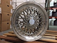 Rs Style 16x7.5 15 Wheels Rims Big Lip Deep Dish Aggressive Fitment 4x4.5 4x100