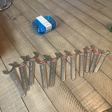 Martin Tools Sw11k 30 Offset Open End Metric Wrench Set 11pc Steel Silver Martin Tools Sw11k 30 Offset Open End Metric Wrench Set 11pc Steel Silver