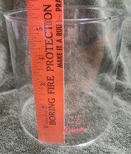 Vintage Original Coleman Pyrex 5 1/2  X 4 3/4  Glass Globe  :