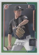 2015 Bowman Draft Green 2/99 Travis Neubeck #78 5h9