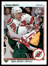 Tommy Albelin 1990-91 Upper Deck #88 New Jersey Devils