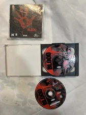 Blood PC 1997 DOS/PC CD-ROM GT Interactive Software Multi-player 2 Disc Horror